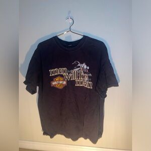 Harley Davidson Motorcycles “Men will be men” Vintage tee